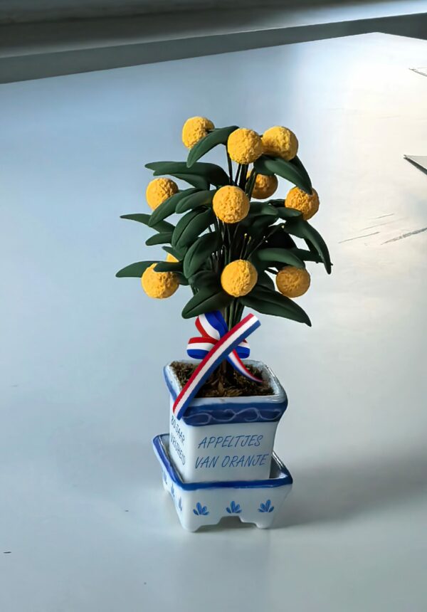 Miniatuur handgemaakte APPELTJES VAN ORANJE