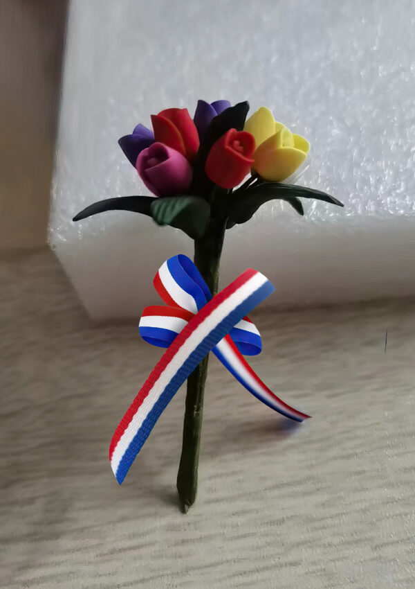 Miniatuur handgemaakte VRIJHEIDSTULPEN